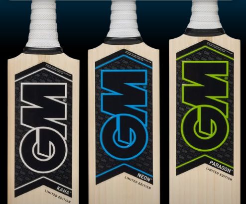 GM Cricket Bat Blade Sizes