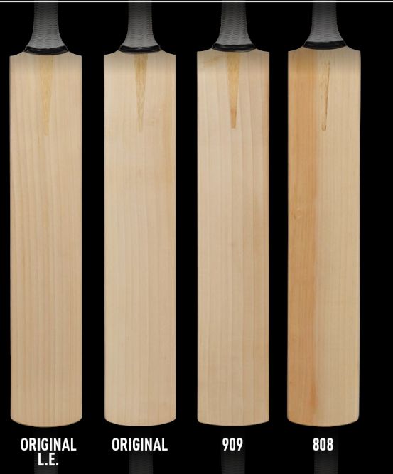 English Willow Grade Chart