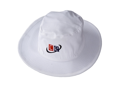 White Cricket Cap by Cricket Equipment USA - Free Ground Shipping