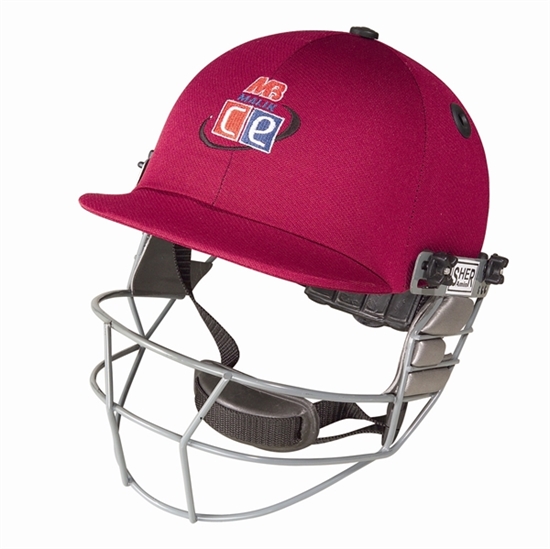 Picture of Maroon Revolution Cricket Helmet by Cricket Equipment USA