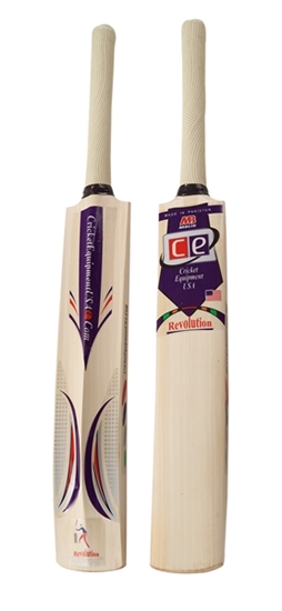 Picture of Cricket Bat English Willow Revolution by Cricket Equipment USA