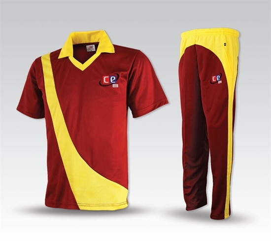 Combo Set of Unisex Polyester Full Sleeves Shirt & Pant with Hat Cricket Uniform 