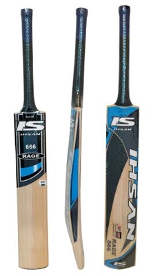 Picture of Cricket Bat  English Willow RAGE 666 by Ihsan