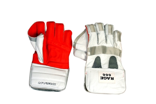 Picture of IS Cricket Wicket Keeping Gloves RAGE 666 By Ihsan