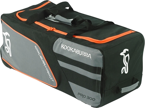 Picture of Pro 300 Cricket Wheelie Bag Slate/Black By Kookaburra 2016