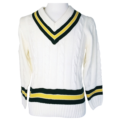 Picture of Sweater White/Yellow/Green by Gunn & Moore
