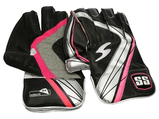 Picture of SS Cricket Wicket Keeping Gloves AEROLITE (Mens) By Sunridges