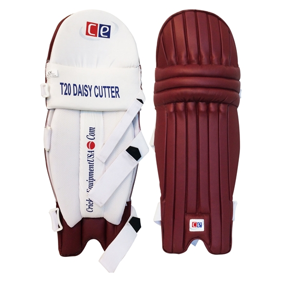 Maroon Batting Pads West Indies Colors