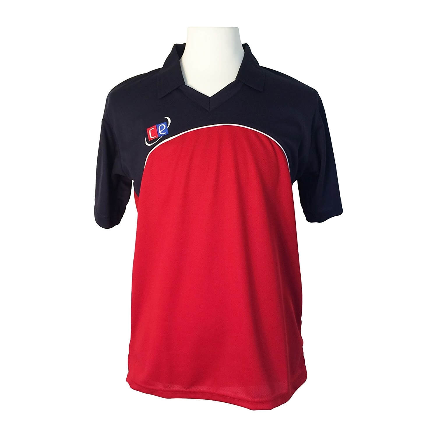 Colored Cricket Kit Shirts - England Colors Navy & Red - Half Sleeves ...