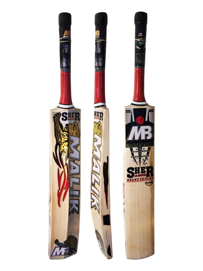 Sher Red Cricket Bat By Malik