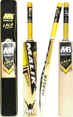 Shahid Afridi with MB Malik Lala Edition Cricket bat