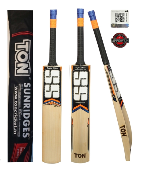 SS Ton Orange English Willow Cricket Bat