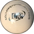 Turf White Leather Cricket Ball