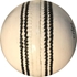 Turf White Leather Cricket Ball 