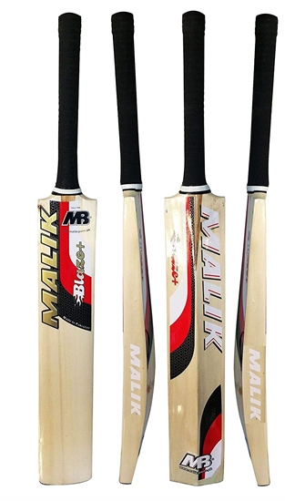 Weapon Kashmir Willow Tennis Cricket Bat Light Weight Men's Thick Short Handle 