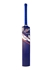 Picture of Cricket Bat Tape Tennis Ball BLUE Painted Wood Light Weight White Curved Wooden Bat Size Short Handle