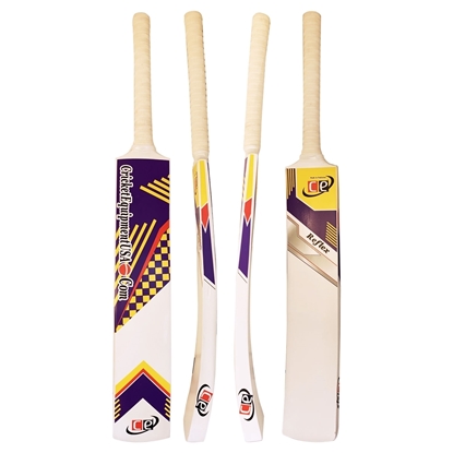 CW Full Size Short Handle Tennis ball Kashmir Willow Cricket Bat With Bat Cover 