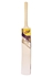 Picture of Cricket Bat Tape Tennis Ball REFLEX Painted Wood Light Weight White Curved Wooden Bat Size Short Handle