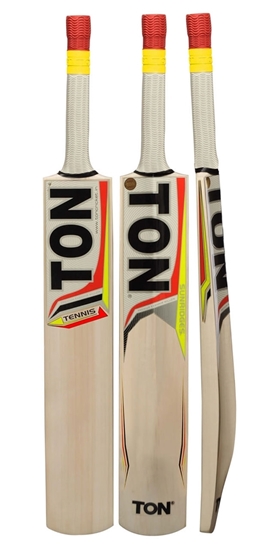 TON Cricket Bat Tape Ball Tennis Ball Bat Wooden Handle Size ADULTS Genuine 