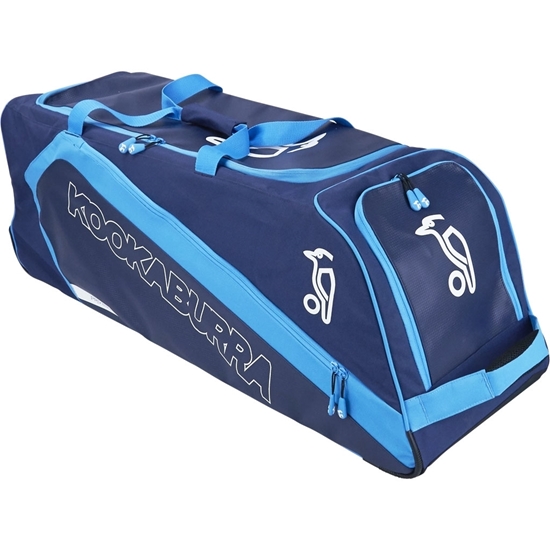 GM 707 Wheelie Bag - Blue/Pink (2020) Blue/Pink - Cricket Bags