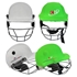 Picture of CE Cricket Helmet with Multicolor Covers Range for Head & Face Protection Adjustable Size (Lime Green)