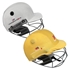 Picture of CE Cricket Helmet with Multicolor Covers Range for Head & Face Protection Adjustable Size (Golden)