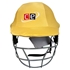 Picture of CE Cricket Helmet with Multicolor Covers Range for Head & Face Protection Adjustable Size (Golden)