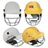 Picture of CE Cricket Helmet with Multicolor Covers Range for Head & Face Protection Adjustable Size (Golden)