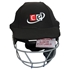 Picture of CE Predominantly White Cricket Helmet Comes with the Cover for Head & Face Protection - Multicolor Covers Range - Adjustable Size (Black)