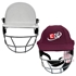 Picture of CE Cricket Helmet with Multicolor Covers Range for Head & Face Protection Adjustable Size (Maroon)