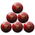 Picture of Cricket Ball Fireworks Red Leather for T20 Cricket Matches Tournaments and Practice Six Pack